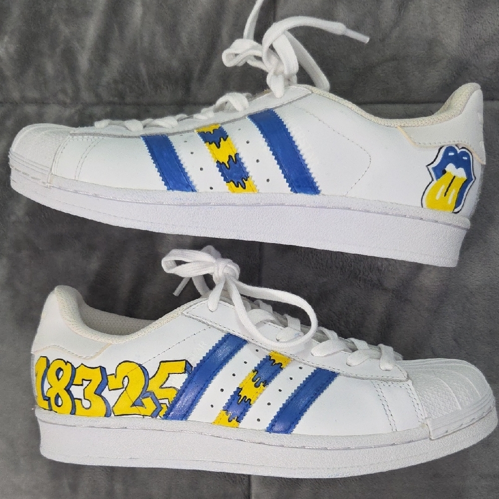 ADIDAS,  Classic White Personalized Sneakers
